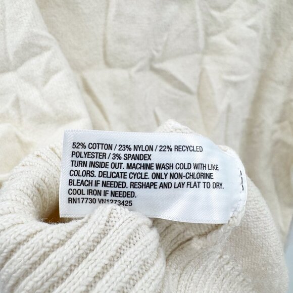 NEW Goodfellow & Co Men's V-Neck Cardigan Sweater - Cream - Size Large - Picture 10 of 12